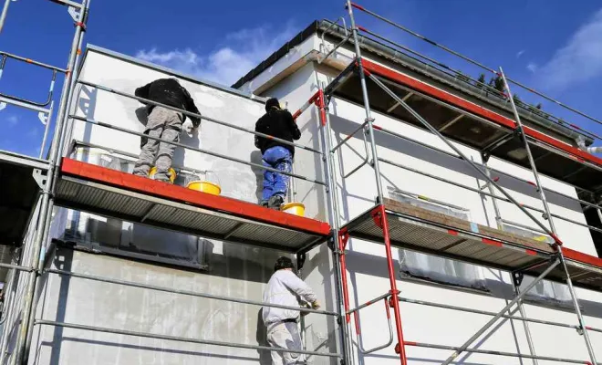 Travaux de peinture de façade, Bourg-en-Bresse, Certif